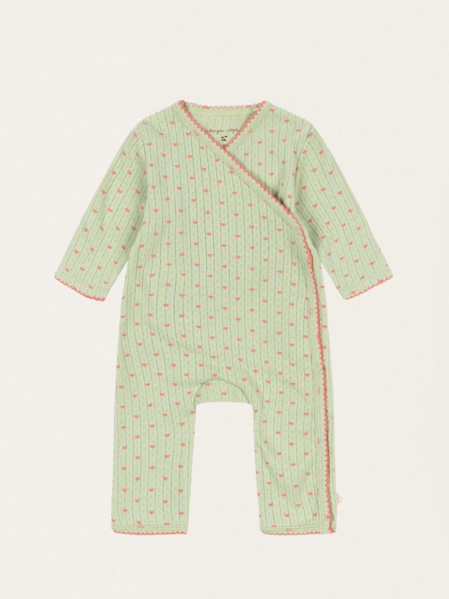 Bawełniane śpioszki GOTS Minnie Newborn