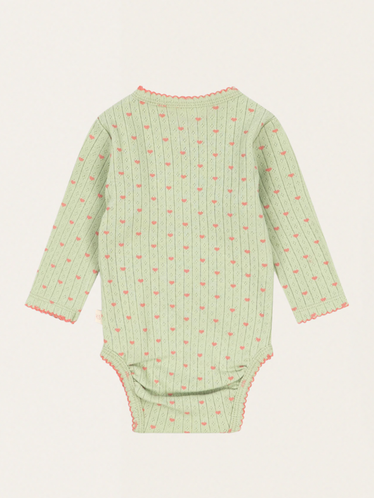 Bawełniane body z długim rękawem Minnie
