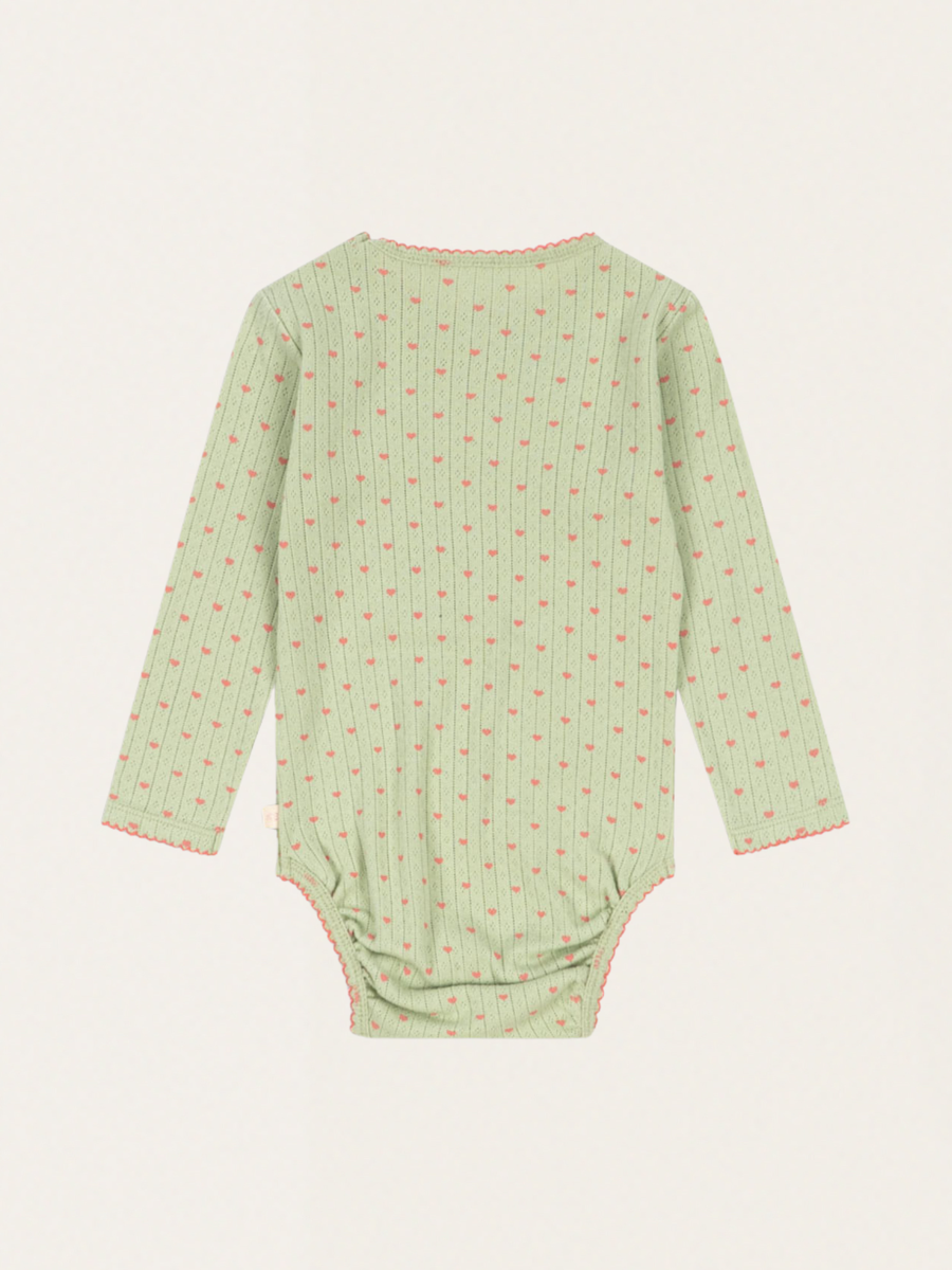 Bawełniane body z długim rękawem Minnie