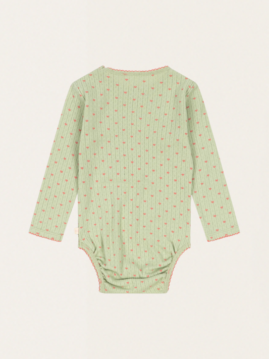 Bawełniane body z długim rękawem Minnie