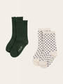 Bawełniane skarpetki Jacquard Green Dot 2-pak