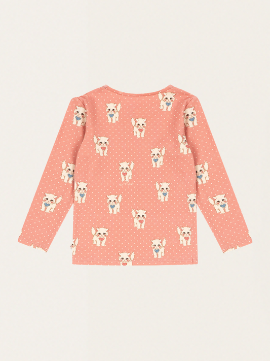 Bawełniany long sleeve Ella Ciao Miao