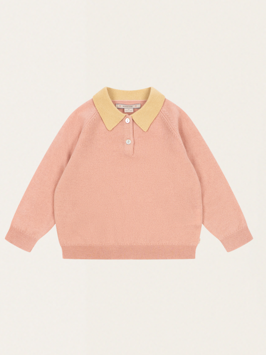 Wełniany sweterek polo Mellow Rose