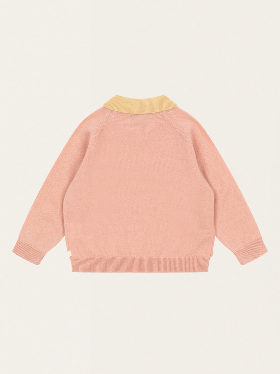Wełniany sweterek polo Mellow Rose
