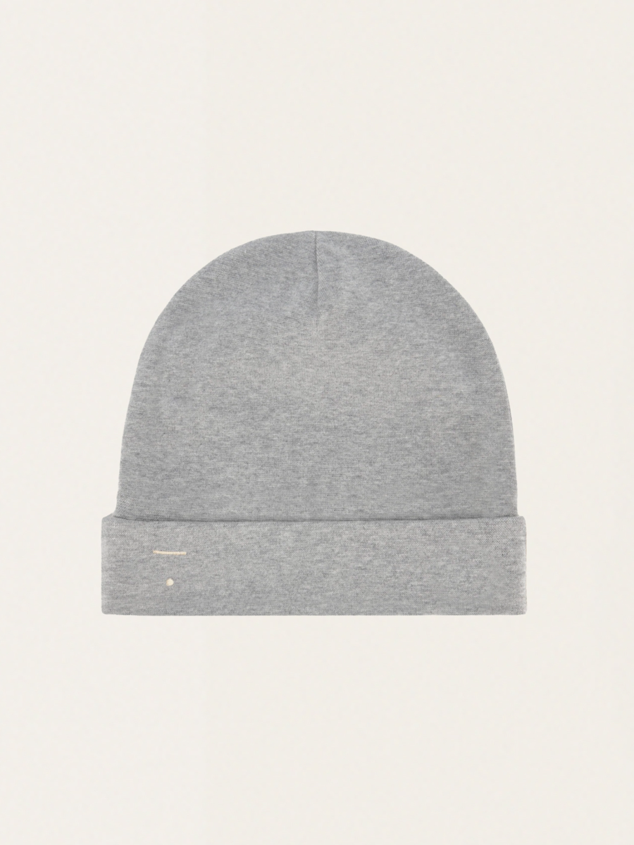 Bawełniana czapka Kids Bonnet Gray Melange