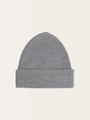 Czapka - beanie z wełny merino Gray Melange