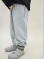 Spodnie dresowe z bawełny organicznej Track Pants Gray Melange