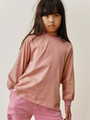Long sleeve oversize z bawełny organicznej