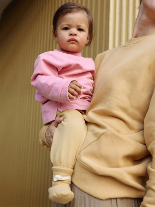 Bluza z bawełny organicznej Baby Crewneck