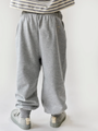 Spodnie dresowe z bawełny organicznej Track Pants Gray Melange