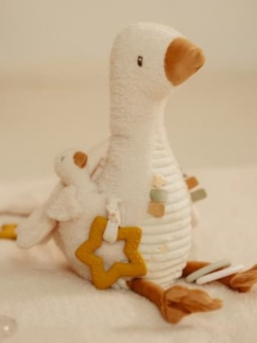 Przytulanka aktywizująca Gąska Newborn Naturals