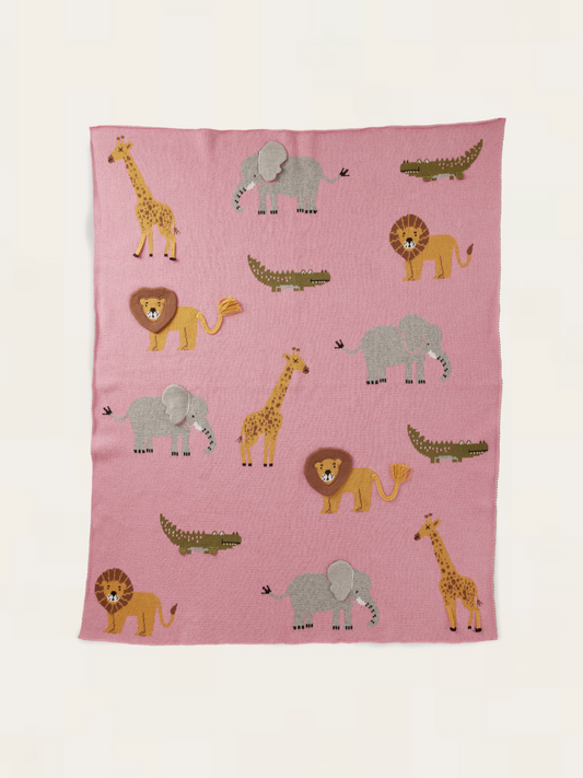 Bawełniany kocyk 3D