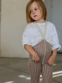 Legginsy na szelkach w stylu retro Granola x Cream Striped