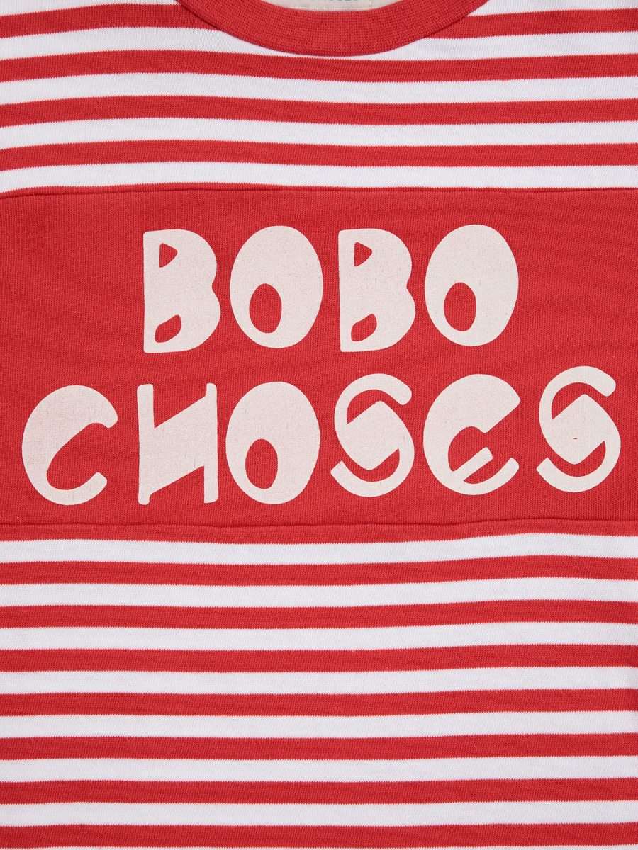 Bawełniany long sleeve Kids Bobo Choses Stripes