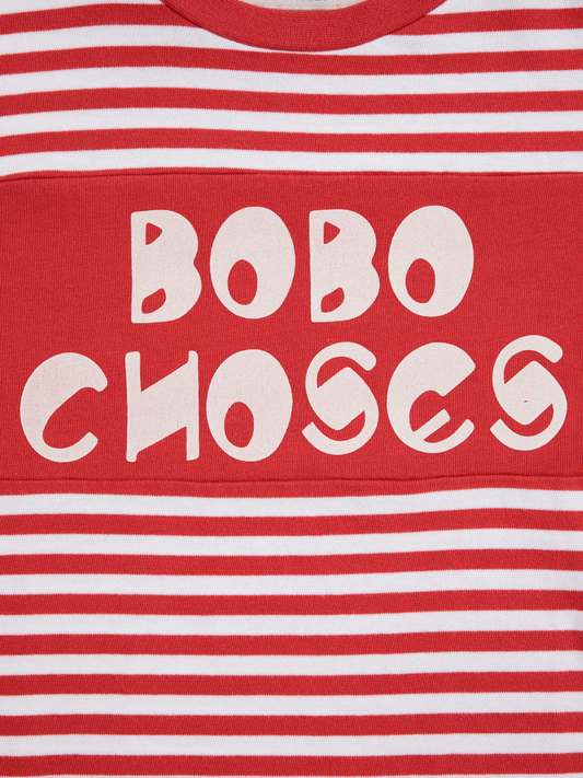 Bawełniany long sleeve Kids Bobo Choses Stripes