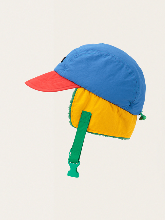 Czapka zimowa Bobo Choses Color Block Blue