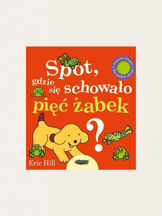 Spot, gdzie się schowało pięć żabek?