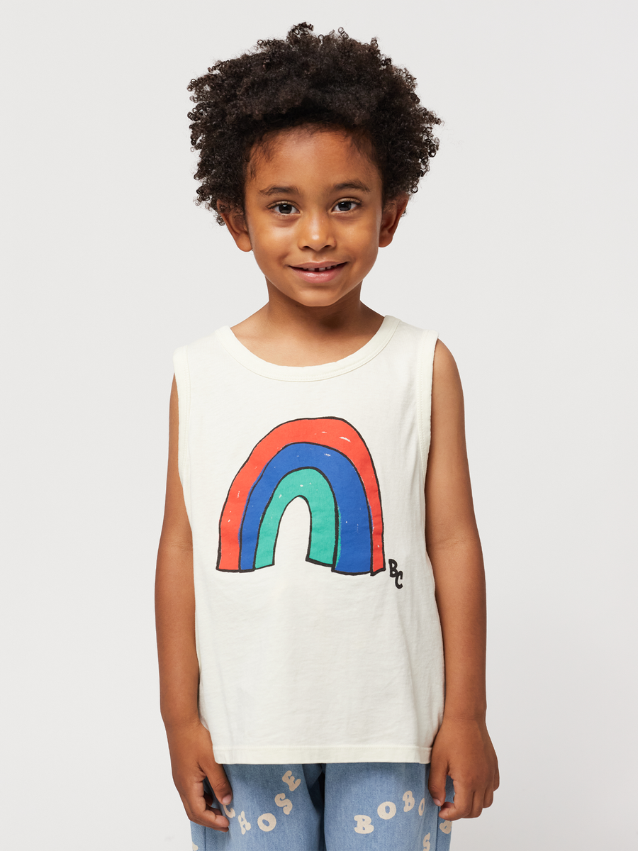 Bawełniany tank top Kids Rainbow