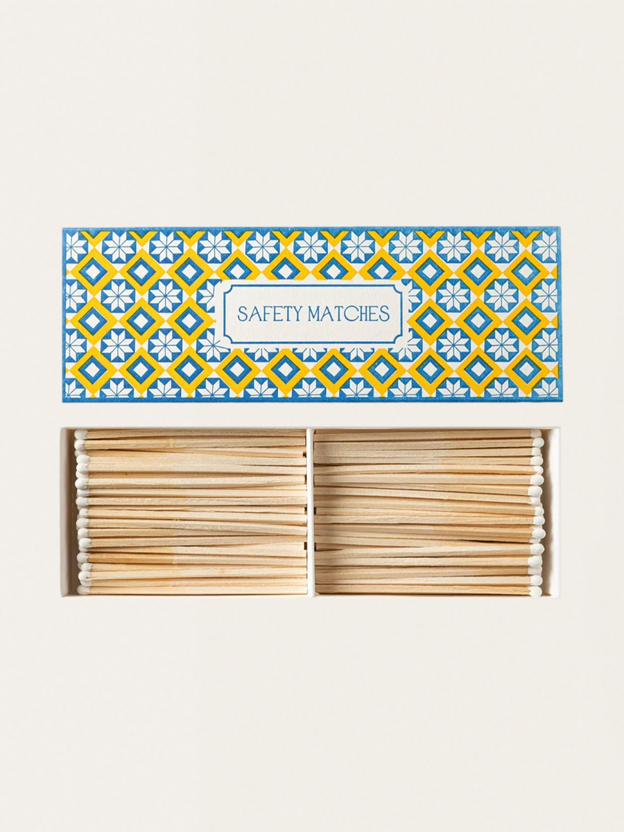 Zapałki w podwójnym eleganckim pudełku vintage - Ukraine Charity Box