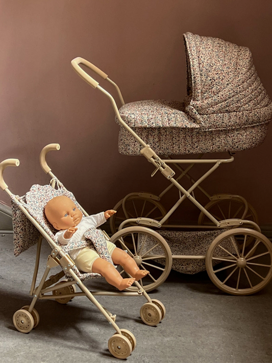 Wózek vintage dla lalek Doll Pram