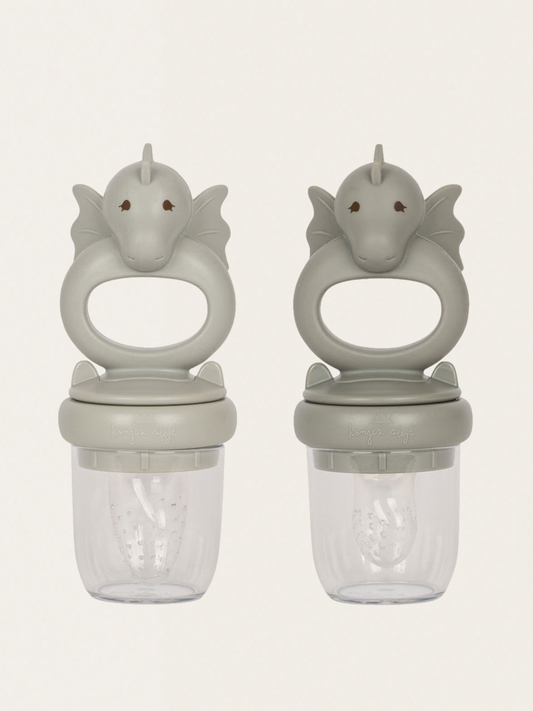 Silikonowy gryzak do podawania pokarmu - 2 szt.