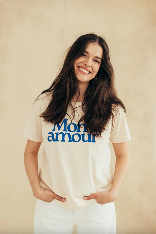 Oversize T-shirt do karmienia Mom Amour