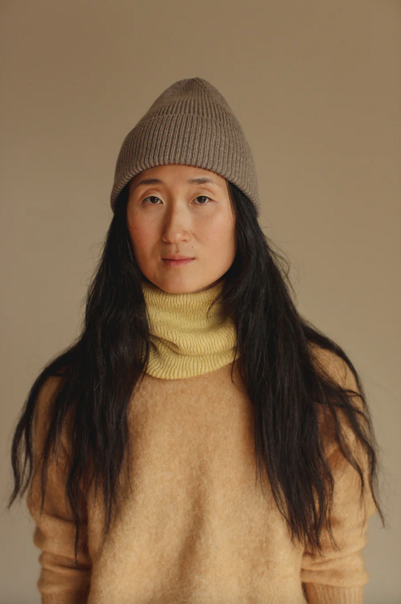 Fonzie Rippmütze aus italienischer Merinowolle für Erwachsene