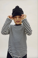 Bawełniana czapka Kids Bonnet Pirate Black