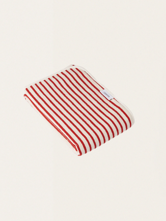 Ręcznik kąpielowy Hansen beach towel Apple red