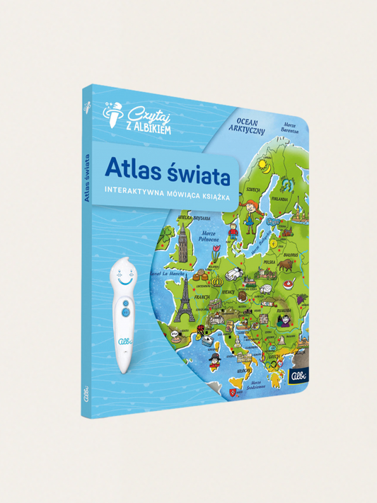 Czytaj z Albikiem - Atlas świata