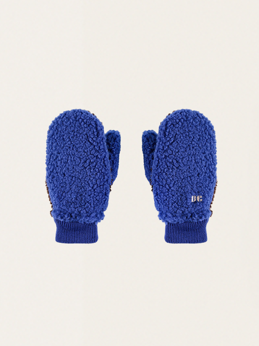 Rękawiczki - Sheepskin Color Block blue