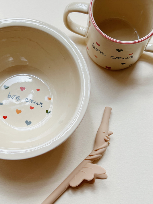 Zestaw ceramicznych naczyń Bon Coeur