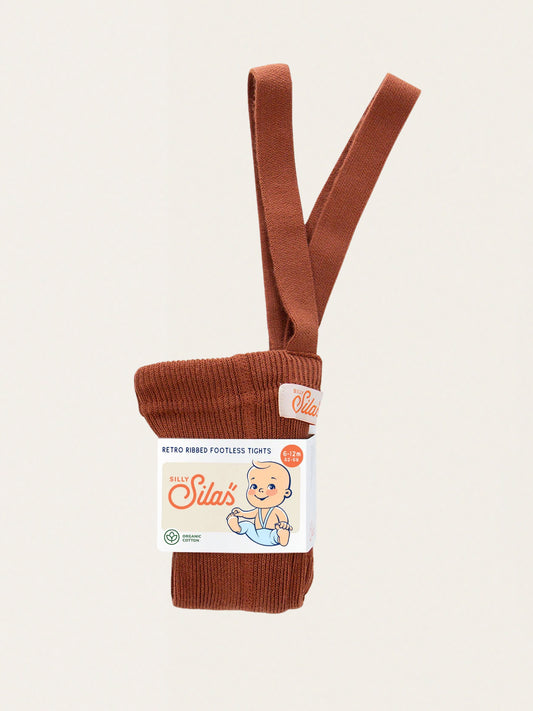 Legginsy na szelkach w stylu retro