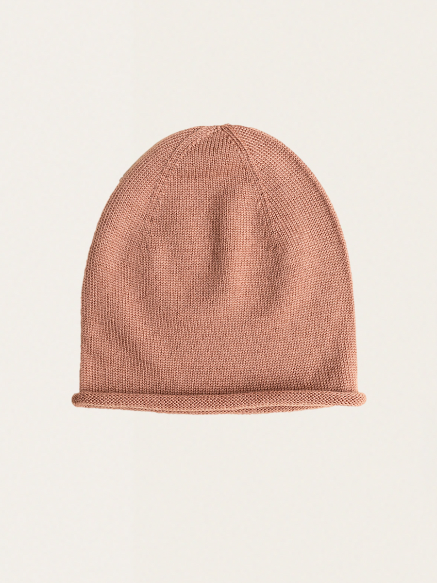 Czapka typu beanie z włoskiej wełny merino Efa