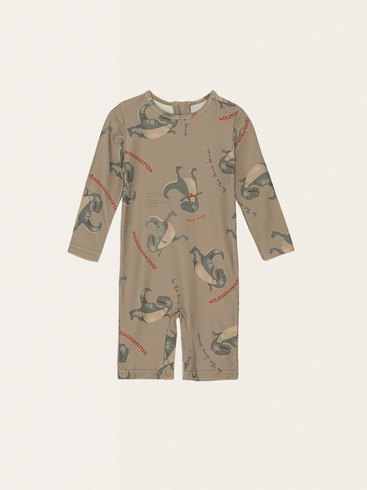Kombinezon kąpielowy z filtrem UV50+ Dansosaurus