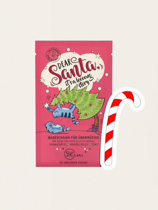 Pianka do kąpieli Drogi Mikołaju to długa historia