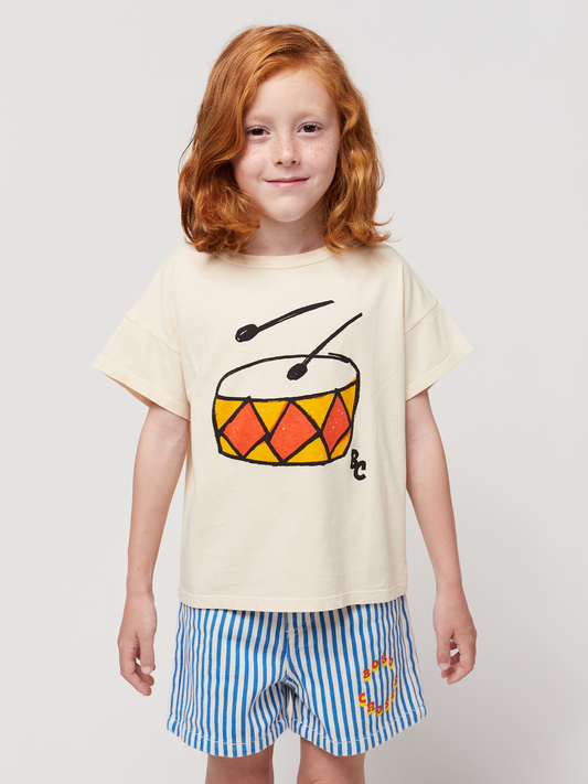 Bawełniany T-shirt Kids Play the Drum