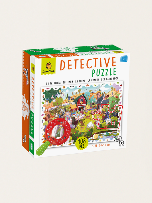 Puzzle - gra detektywistyczna - Farma