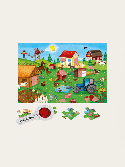 Puzzle z tajemnicą - Farma