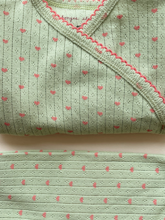 Bawełniane śpioszki GOTS Minnie Newborn