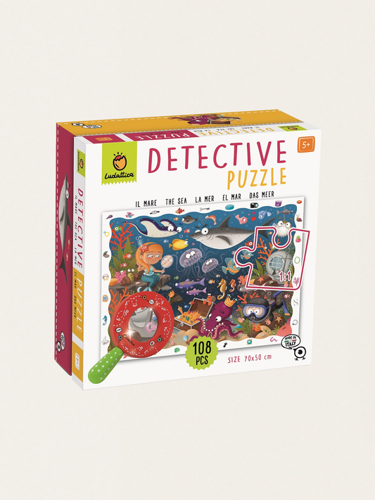 Puzzle - gra detektywistyczna - Morskie głębiny