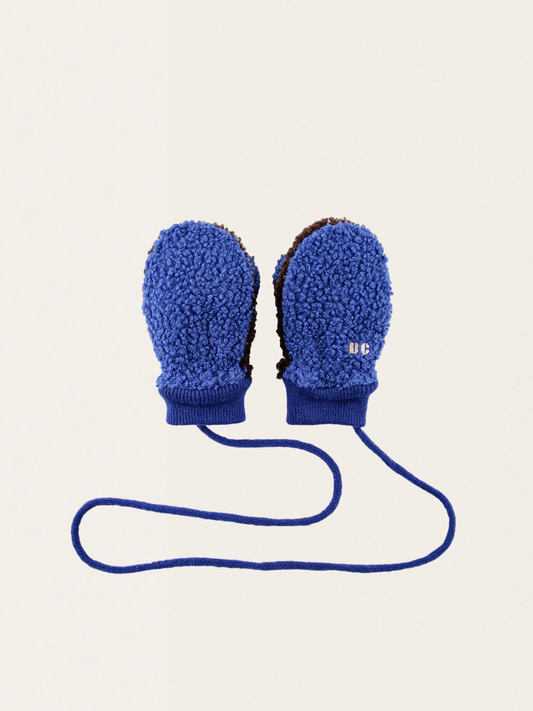 Rękawiczki na sznurku - BLUE SHEEPSKIN