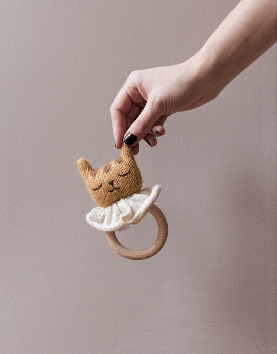 tiger teething ring