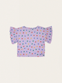 Bluzka z rozkloszowanym rękawem Kids - Multicolor Stars