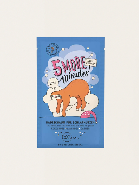 Bath foam 5 more minutes