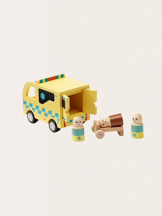 Drewniana karetka pogotowia