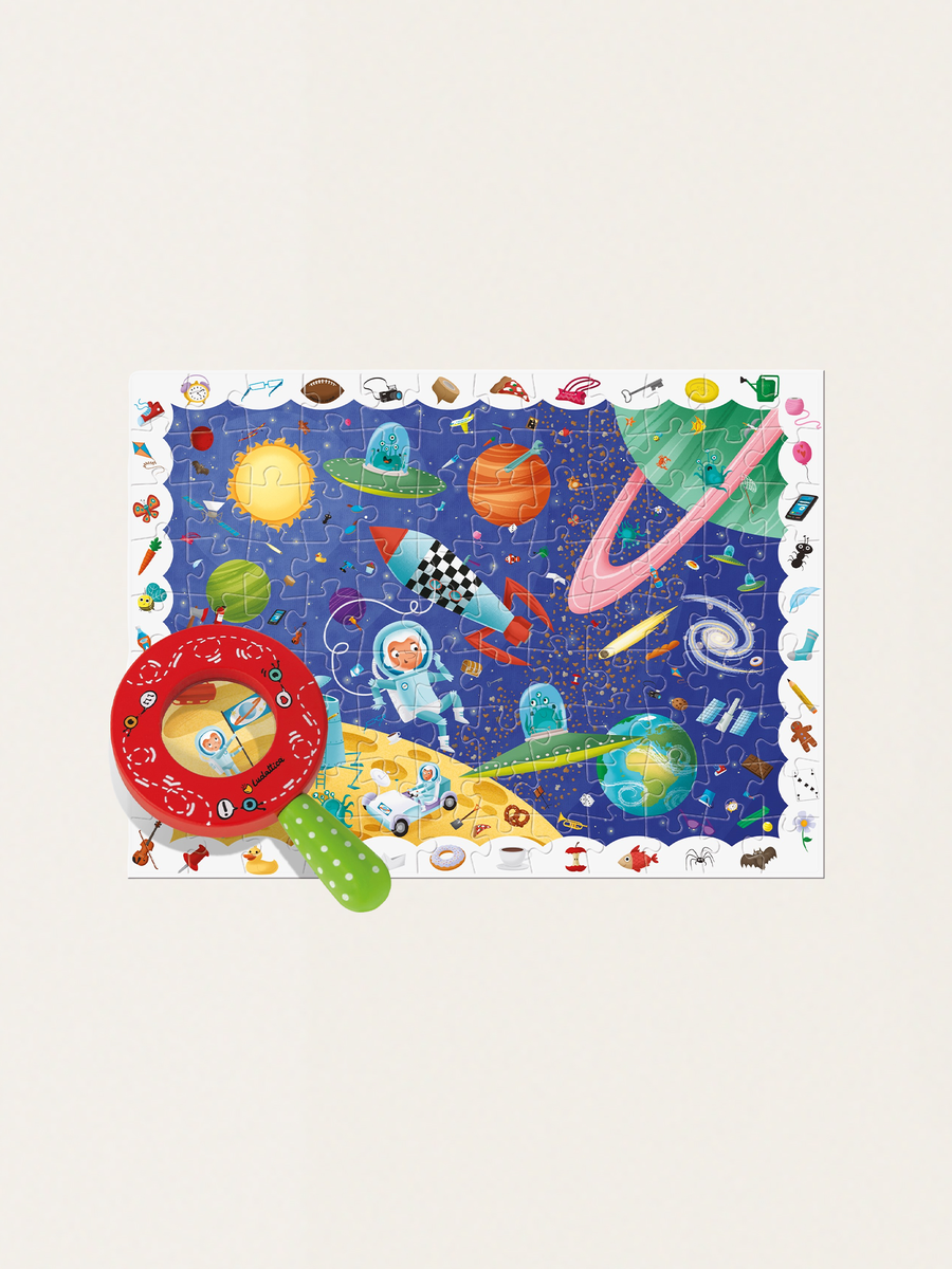 Puzzle - gra detektywistyczna - Kosmos