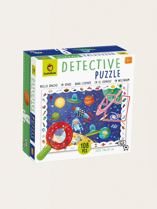 Puzzle - gra detektywistyczna - Kosmos