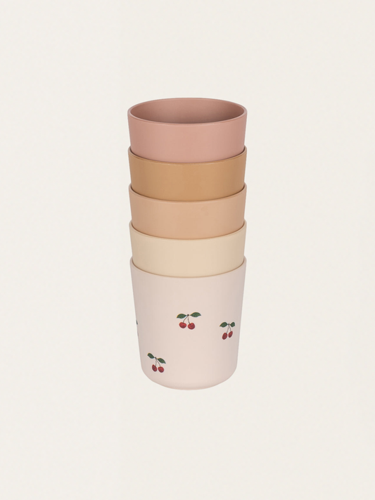 Zestaw kubków z ekotworzywa 5 szt.