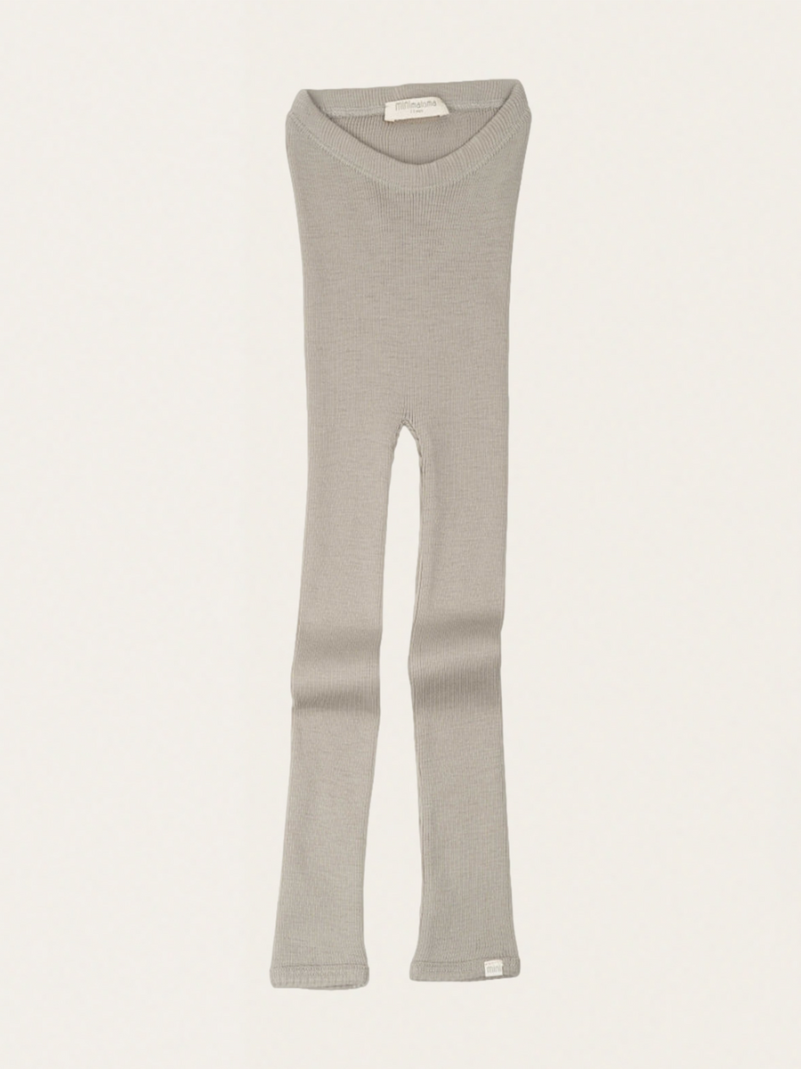 Ciepłe legginsy z wełny merino Winter Fog